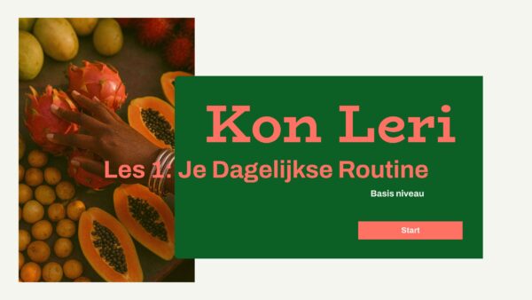 Je Dagelijkse Routine