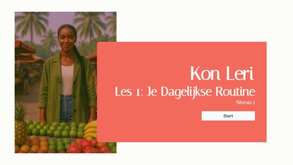 Kon Leri Basis Abonnement Surinaams (Niveau 1)