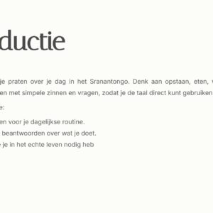 Kon Leri Basis Abonnement Surinaams Extra (Niveau 1) - Afbeelding 3