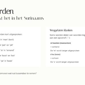 Kon Leri Basis Abonnement Surinaams Extra (Niveau 1) - Afbeelding 5