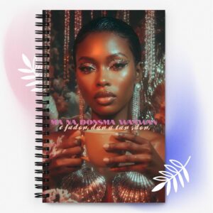 Surinaamse Odo "Ma na donsma wanwan e fadon, dan a tan sdon." Spiral notebook