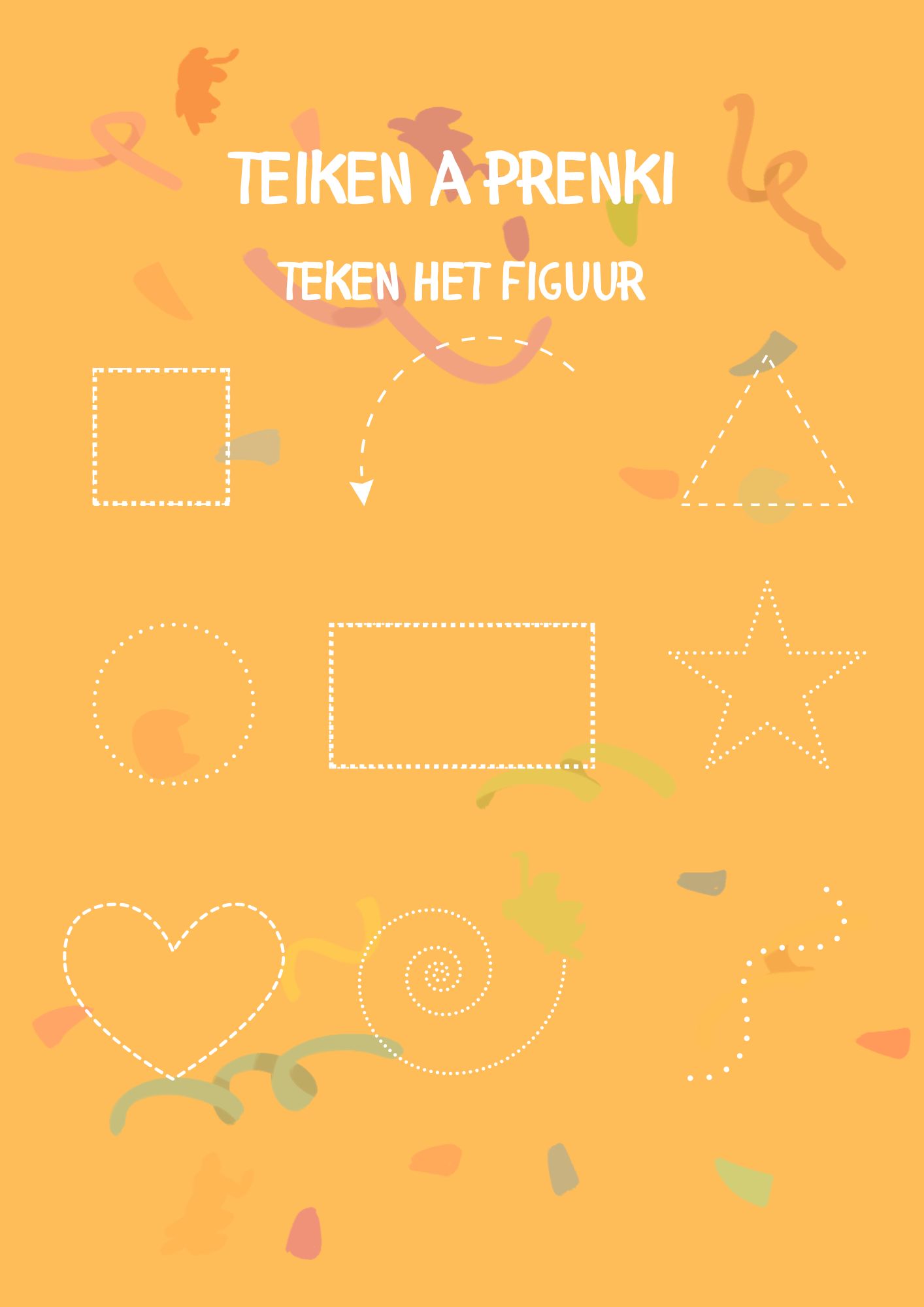 kinderboek met Surinaamse woorden, spellen en oprdrachten