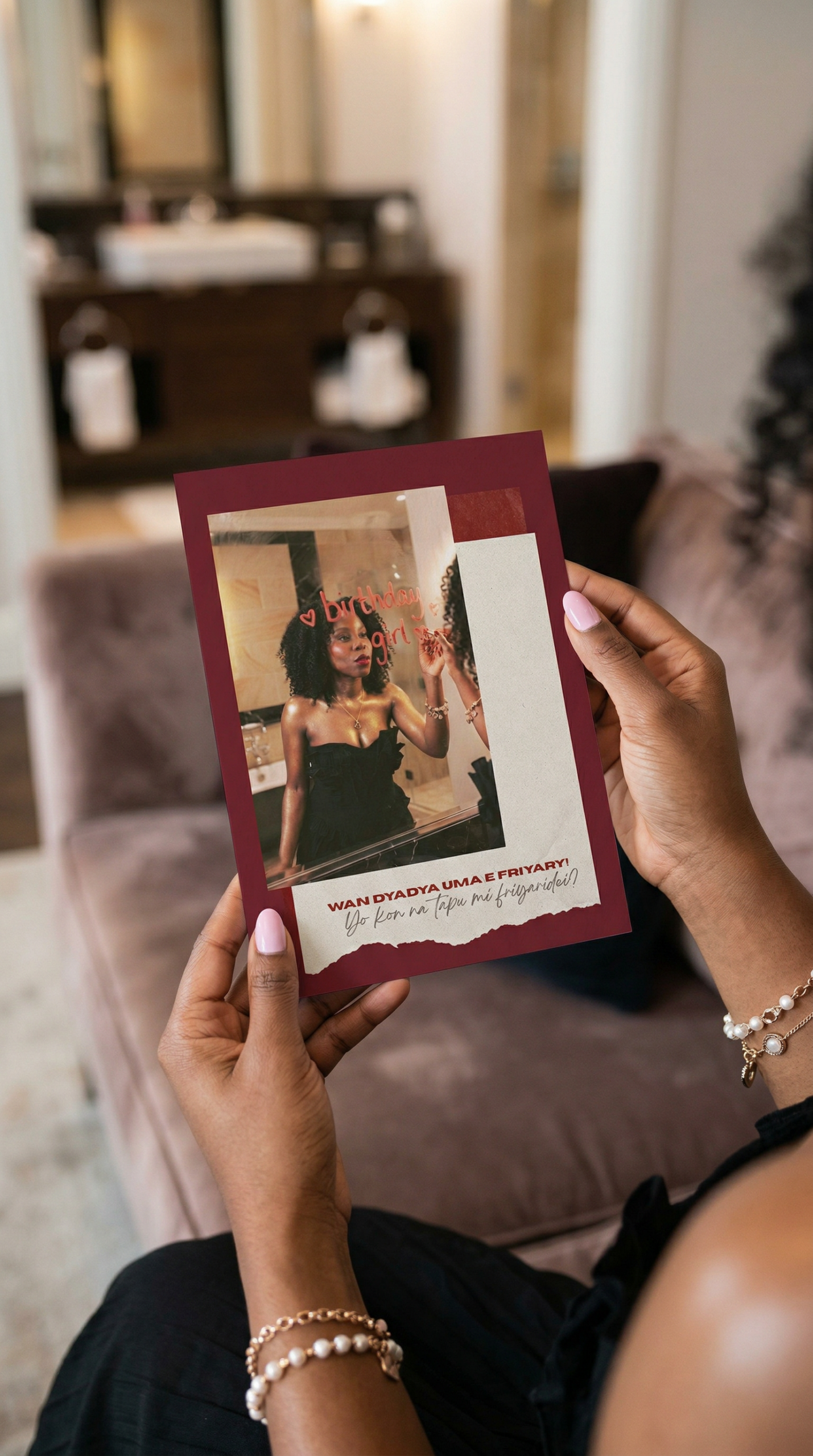 Wenskaarten _ Wan dyadya uma e friyary (voorkant)